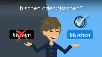bischen oder bisschen?