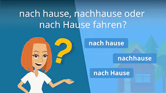 nach hause fahren, nachhause fahren oder nach Hause fahren?
