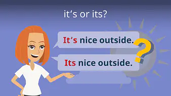 it's or its?