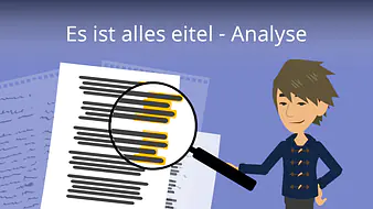 Es ist alles eitel - Analyse