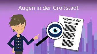 Augen in der Großstadt