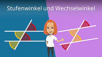 Stufenwinkel und Wechselwinkel