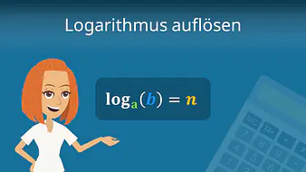 Logarithmus auflösen