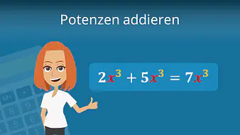 Potenzen addieren