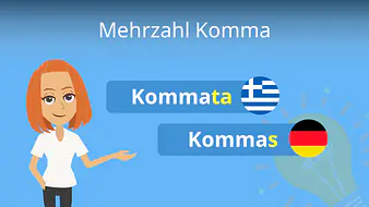 Mehrzahl Komma