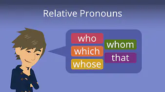 Relative Pronouns (Relativpronomen Englisch)