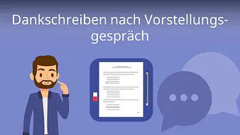Dankschreiben nach Vorstellungsgespräch