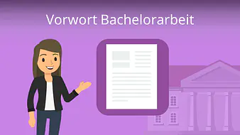 Vorwort Bachelorarbeit