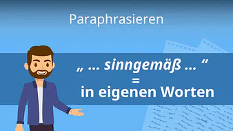 Paraphrasieren