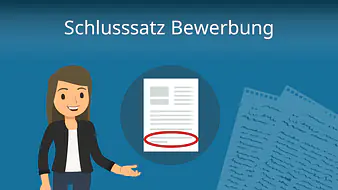 Schlusssatz Bewerbung