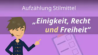 Aufzählung Stilmittel (Enumeratio)