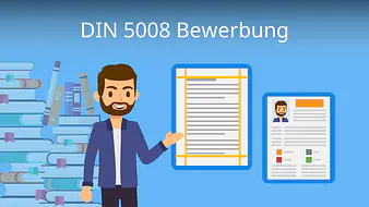 DIN 5008 Bewerbung