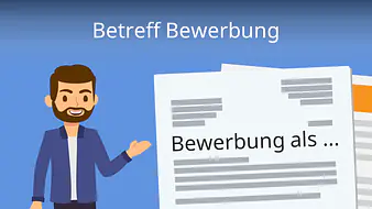 Betreff Bewerbung