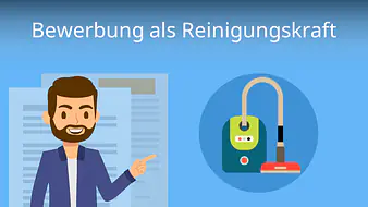 Bewerbung als Reinigungskraft