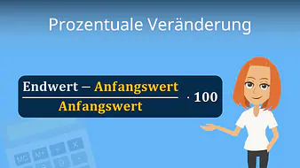 Prozentuale Veränderung berechnen