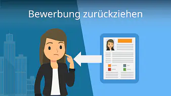 Bewerbung zurückziehen
