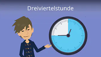 Dreiviertelstunde