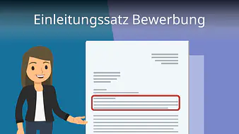 Einleitungssatz Bewerbung