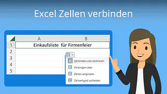Excel Zellen verbinden