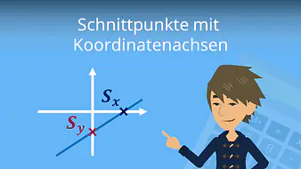 Schnittpunkte mit den Koordinatenachsen
