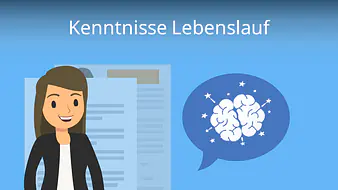 Kenntnisse im Lebenslauf