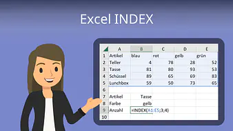 Excel INDEX