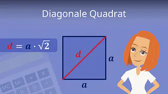 Diagonale Quadrat