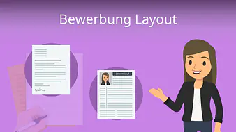 Bewerbung Layout