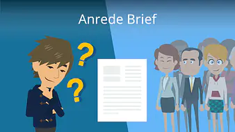 Anrede Brief