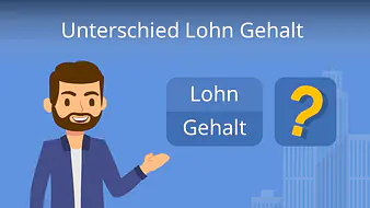 Unterschied Lohn Gehalt
