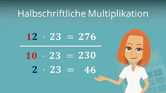 Halbschriftliche Multiplikation