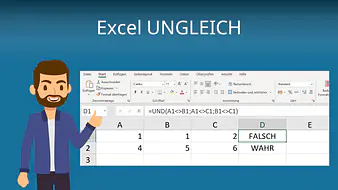Excel UNGLEICH