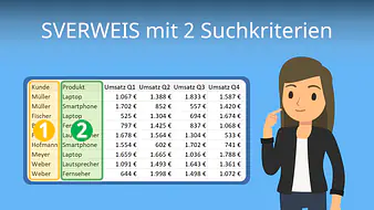 SVERWEIS mit 2 Suchkriterien