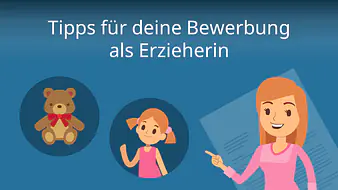 Bewerbung als Erzieherin / Erzieher