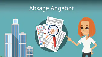 Absage Angebot