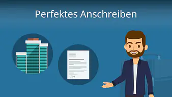 Perfektes Anschreiben Bewerbung