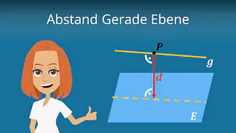 Abstand Gerade Ebene