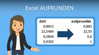 Excel AUFRUNDEN