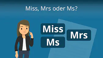 Miss, Mrs oder Ms?