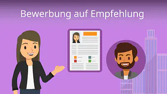 Bewerbung auf Empfehlung